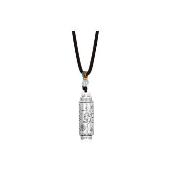 YUOFFICIAL 990 Fine Silver Necklaces Unisex