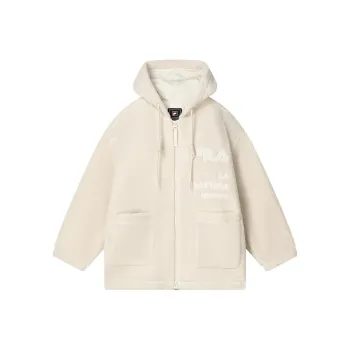 FILA Velvet Jackets Women's Calamus White
