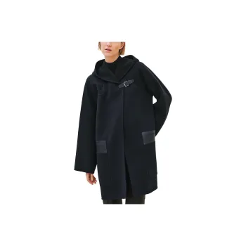 HERMES FW24 Coats Women's Black