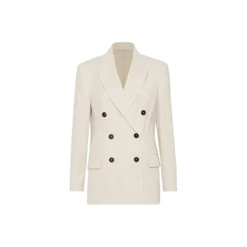 Brunello Cucinelli Corduroy Double breasted Blazer