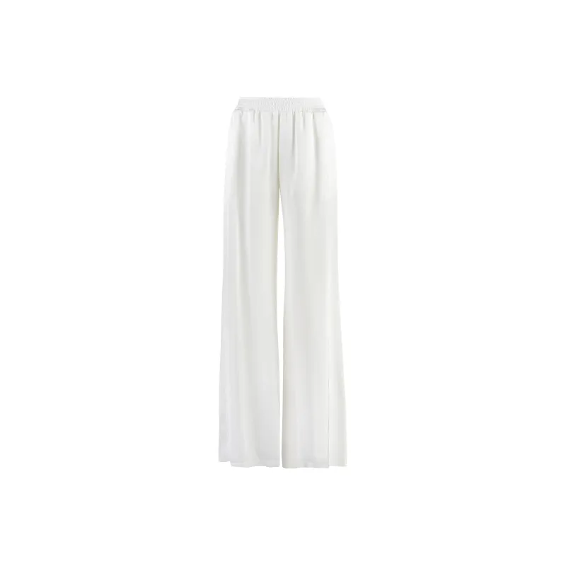 Fabiana Filippi Satin Elasticated Waistband Trousers-0