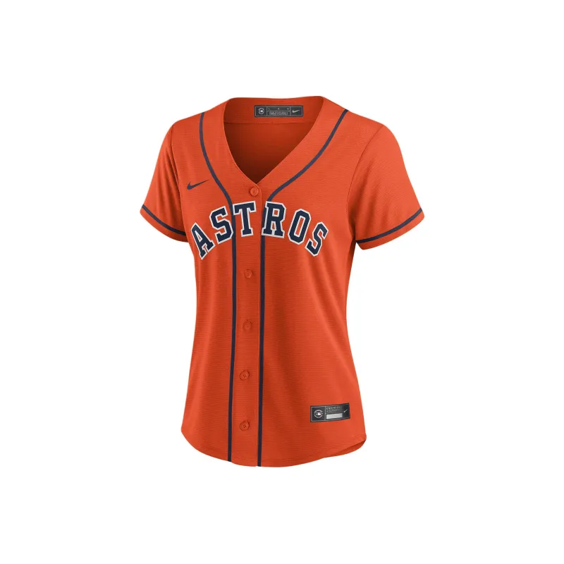 Nike MLB Collaboration Houston Astros Baseball Jacket Women's-0