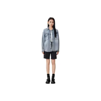 A21 Denim Jacket Women's Medium Blue