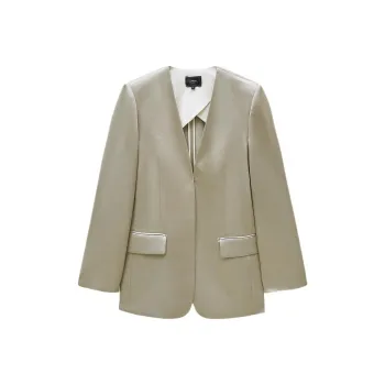 INSUN Business Suit Women's Champagne Gold