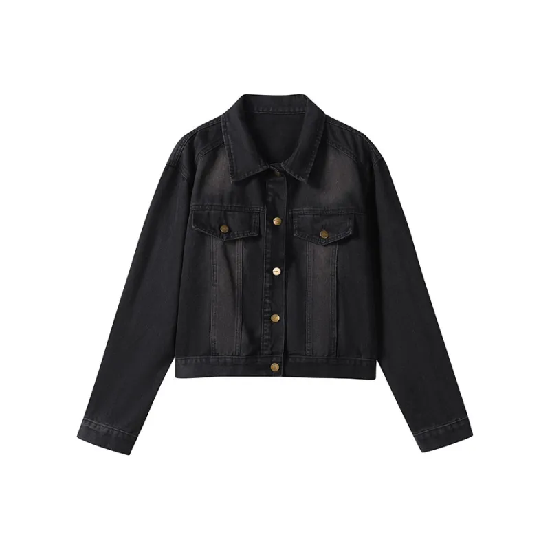FAIRWHALE Denim Jackets Women's-3