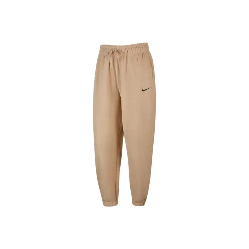 Nike Sportswear Essentials Series Knitted Sweatpants Women's Brown