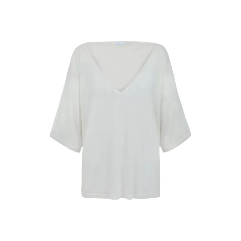 PAROSH Knitwear Women's White-0