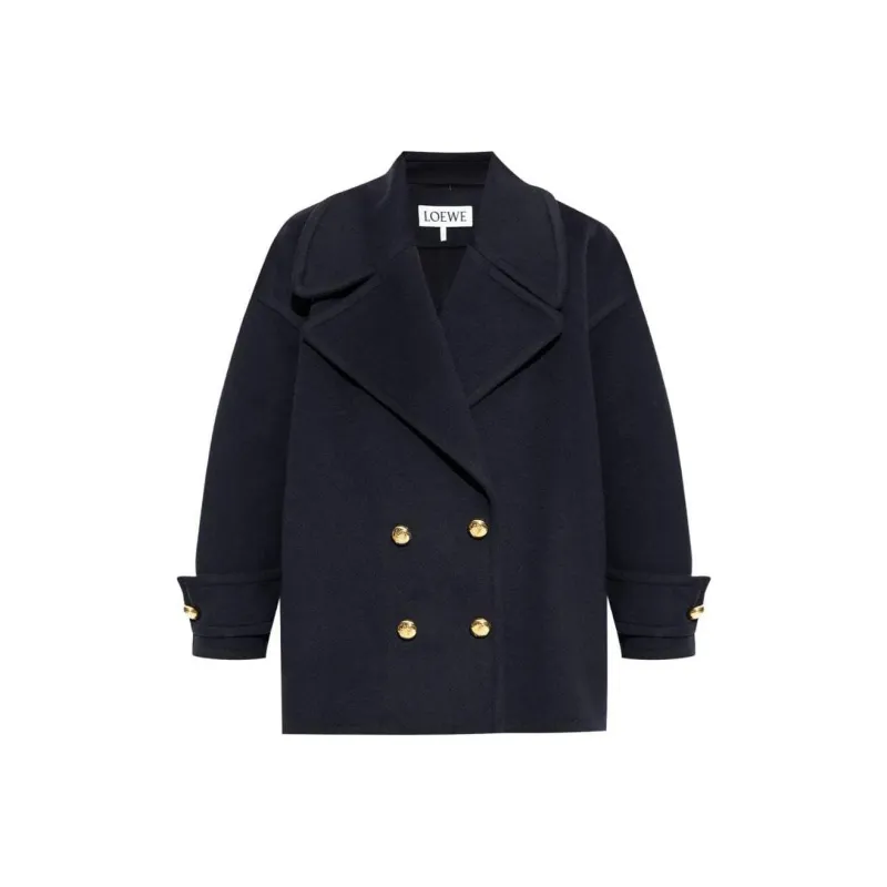 LOEWE Pebble Peacoat 'Midnight Blue'-0