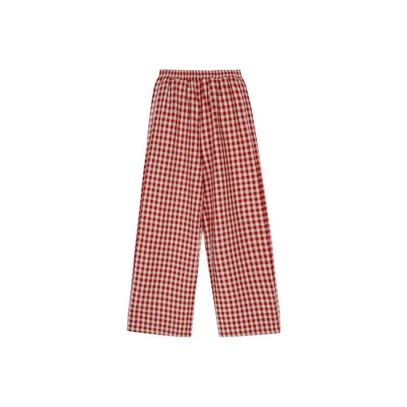 XINBANGBANG Casual Pants Women's Red-0