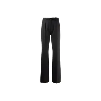 Valentino VLogo Belt Wide-Leg Trousers