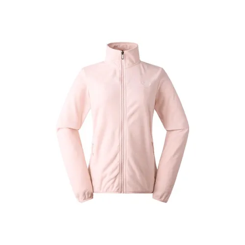 THE NORTH FACE City Outdoor Collection Velvet-feel Coat Women's Pink