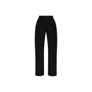 EMPORIO ARMANI Ribbed Straight leg Trousers