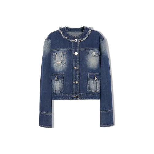 LA CRAWFISH Denim Jackets Women's