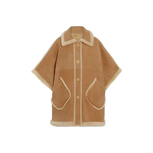 COACH Cloaks Women's Light Camel
