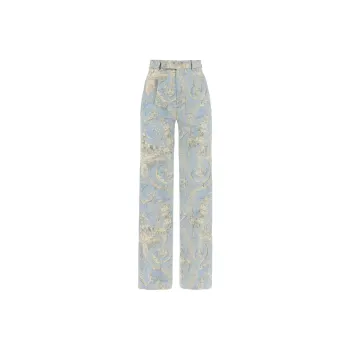 Vivienne Westwood Allover Floral Print Flared Pants