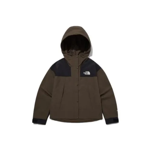 THE NORTH FACE Windproof Windbreaker Jacket Women's Brown