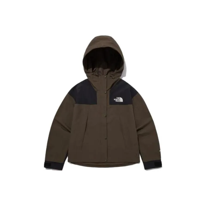 THE NORTH FACE Windproof Windbreaker Jacket Women's Brown-0