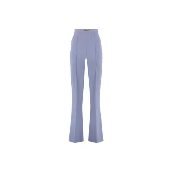 Elisabetta Franchi SS22 Casual Pants Women's Purple