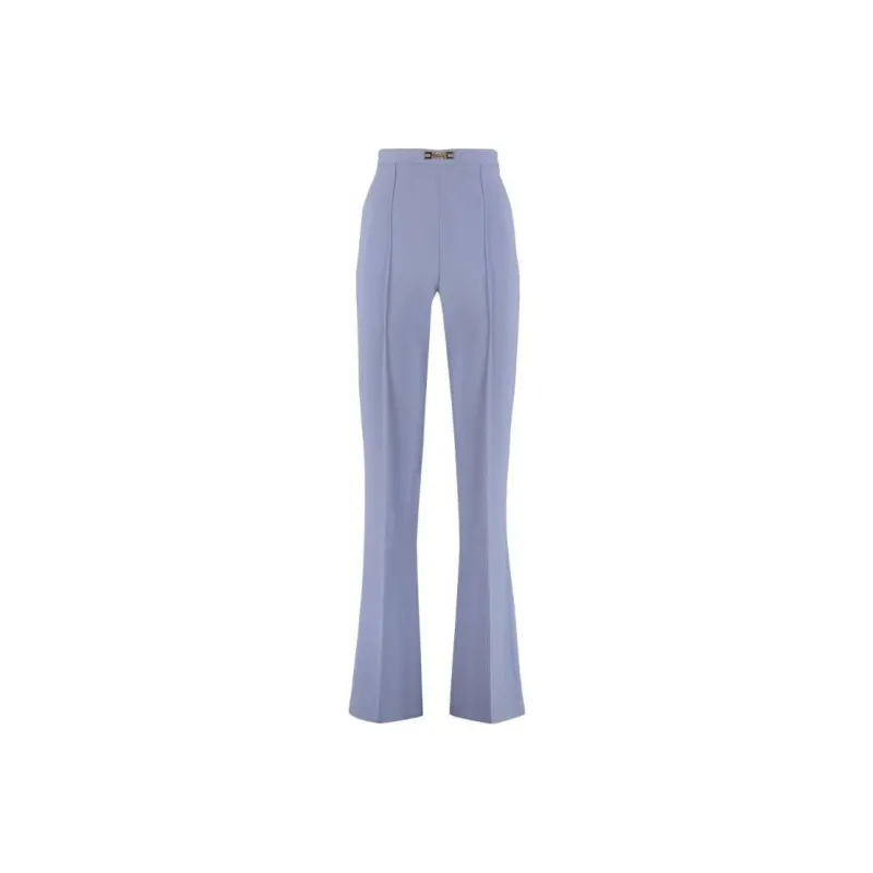 Elisabetta Franchi SS22 Casual Pants Women's Purple-0