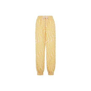 FENDI FW21 Casual Pants Women's Yellow