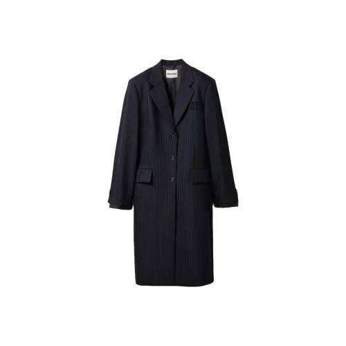MIU MIU Coats Women's Blue