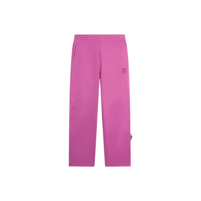 LiNing Disney Knitted Sports Pants Women's Purple-0
