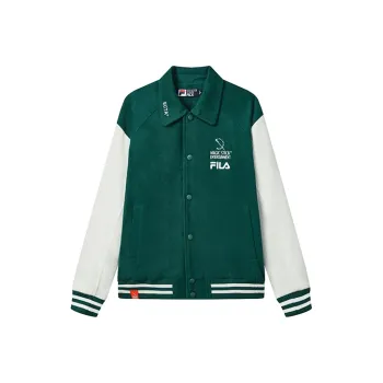 FILA Baseball Jacket Women's Wheat Sprout Green
