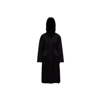 Moncler Trench Coats Women's Black