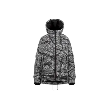 DIOR FW23 Puffer Jacket Women's Multicolor