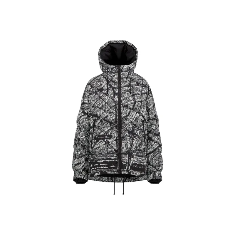 DIOR FW23 Puffer Jacket Women's Multicolor-0