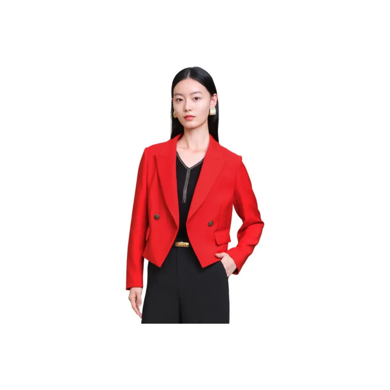 JZ. ANNAKRO Business Suit Women's Red-0