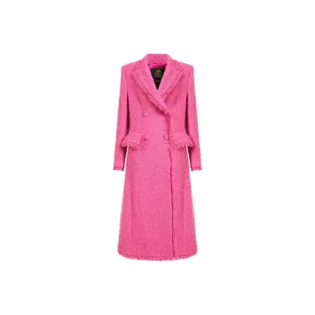 BESIONIA FW23 Coats Women's Pink