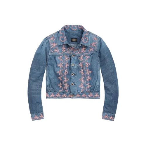 Polo Ralph Lauren SS24 Denim Jacket Women's Blue