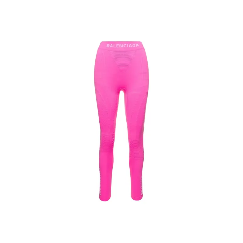 Balenciaga Athletic Leggings 'Neon Pink'-0