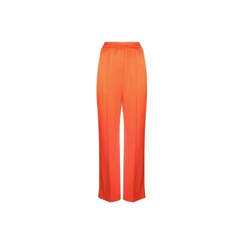 NANUSHKA Wide-leg Satin Trousers