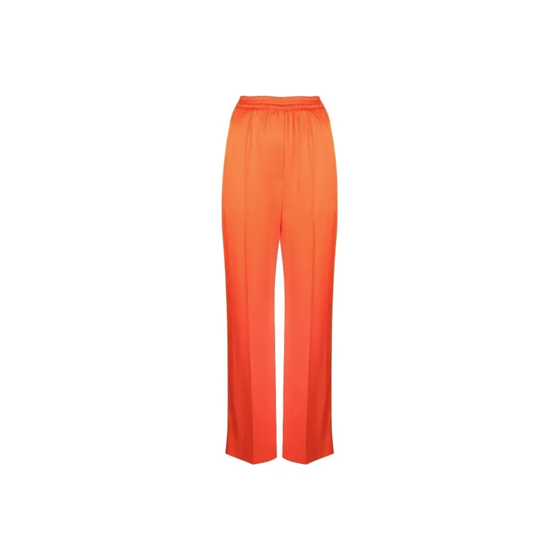 NANUSHKA Wide-leg Satin Trousers-0