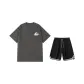 2 Pack (Dark Gray Top+Black Shorts)