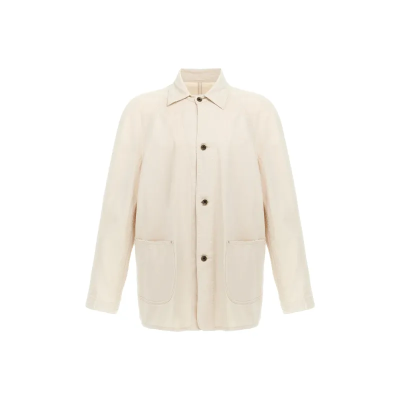 Maison Margiela Long Sleeved Denim Shirt-0
