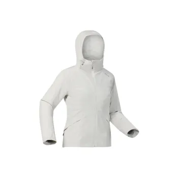 DECATHLON Puffer Jacket Women's Lunar Rock Gray