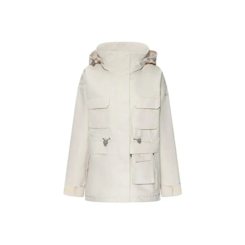 Columbia Windbreaker Jackets Women's Khaki-0