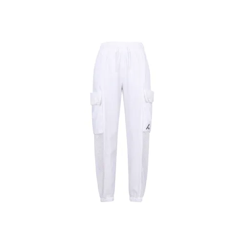 Jordan Knitted Sports Pants Women's White