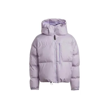 Adidas Puffer Jacket Women's Purple