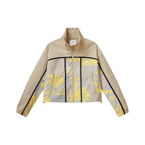 3.1 Phillip Lim X FILA 3.1 Phillip Lim Collaboration Collection Cropped Coats Women's Light Brown