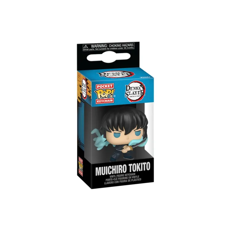 Funko Demon Slayer Kimetsu No Yaiba Muichiro Tokito Keychain Chibi Figures-1