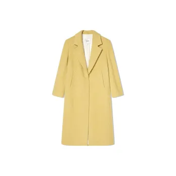 COVERINS Coat Women's Light Yellow Green