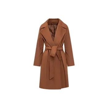 MaxMara Studio Belted Long Sleeved Coat