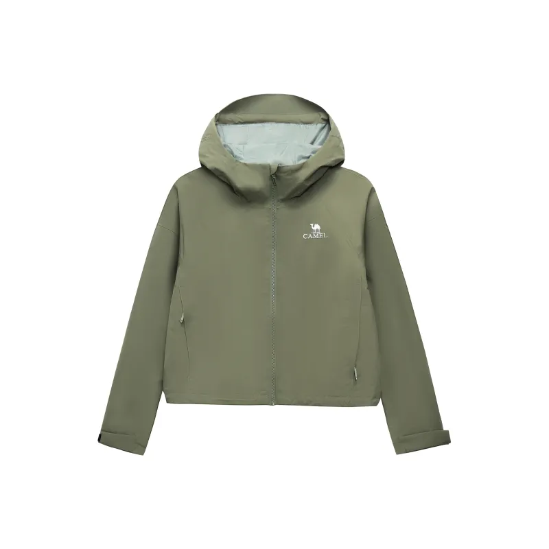 CAMEL Waterproof And Breathable Abrasion Resistant Windbreaker Jacket Women's-6