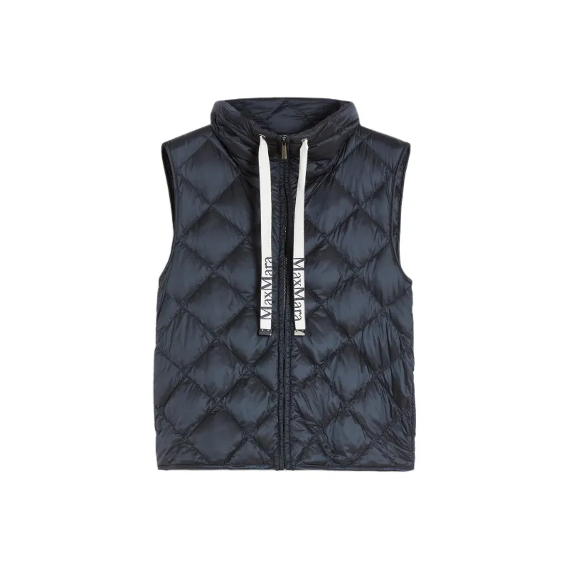 MaxMara Tregic Collection Down Jacket Women's Midnight Blue-0