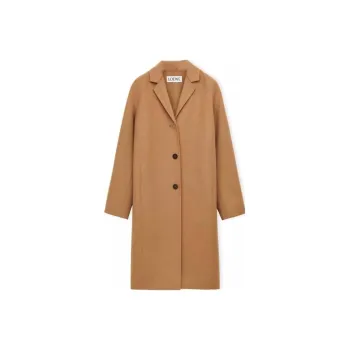 LOEWE Single-Breasted Long Coat