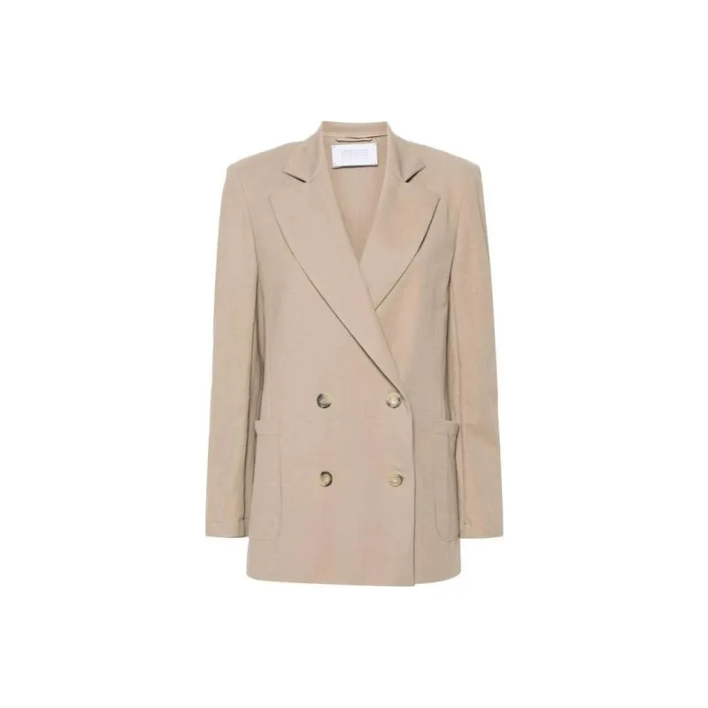 HARRIS WHARF LONDON Business Suits Coats Women's Brown-0